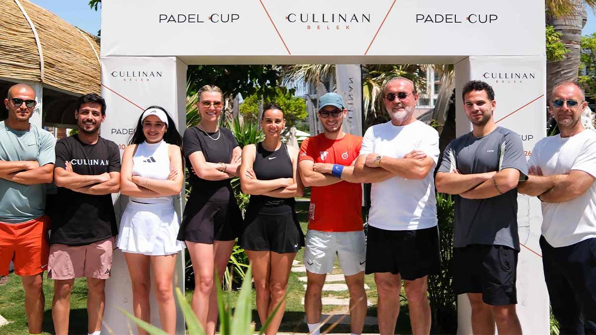 Spor ve sanat dünyasının sahaya çıktığı Cullinan Padel Cup’ta şampiyonlar belli oldu