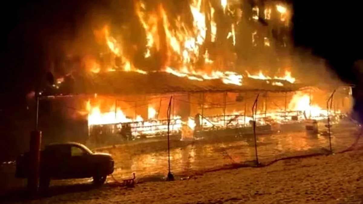 Otelde çıkan yangını söndürmek için gelen itfaiye aracında su yoktu! 