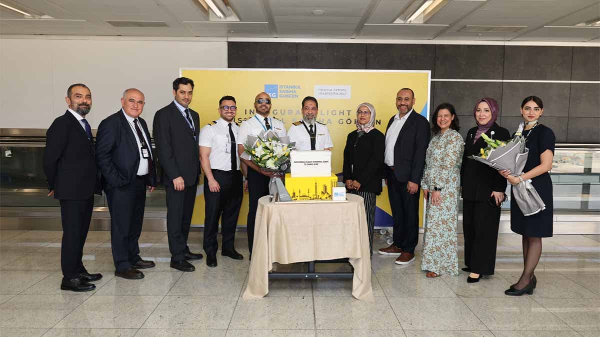 Nesma Airlines ile Kahire-İstanbul direkt uçuşları başladı