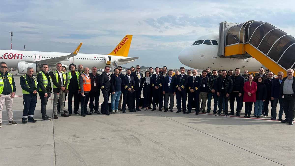 İran’da mahsur kalan Pegasus uçağı 53 gün sonra Türkiye’ye geri döndü