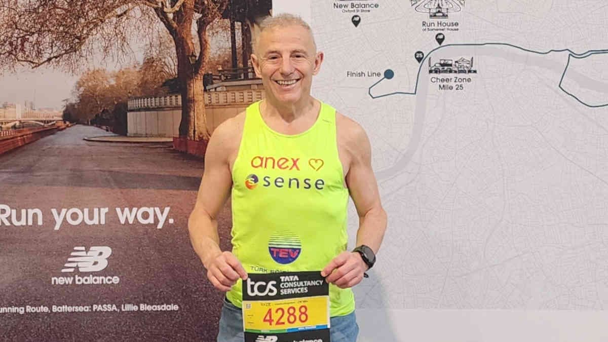 ANEX ve Adopen sponsorluğunda koşan turizmci Feridun Ergün, Londra Maratonu ile hedefine bir adım daha yaklaştı