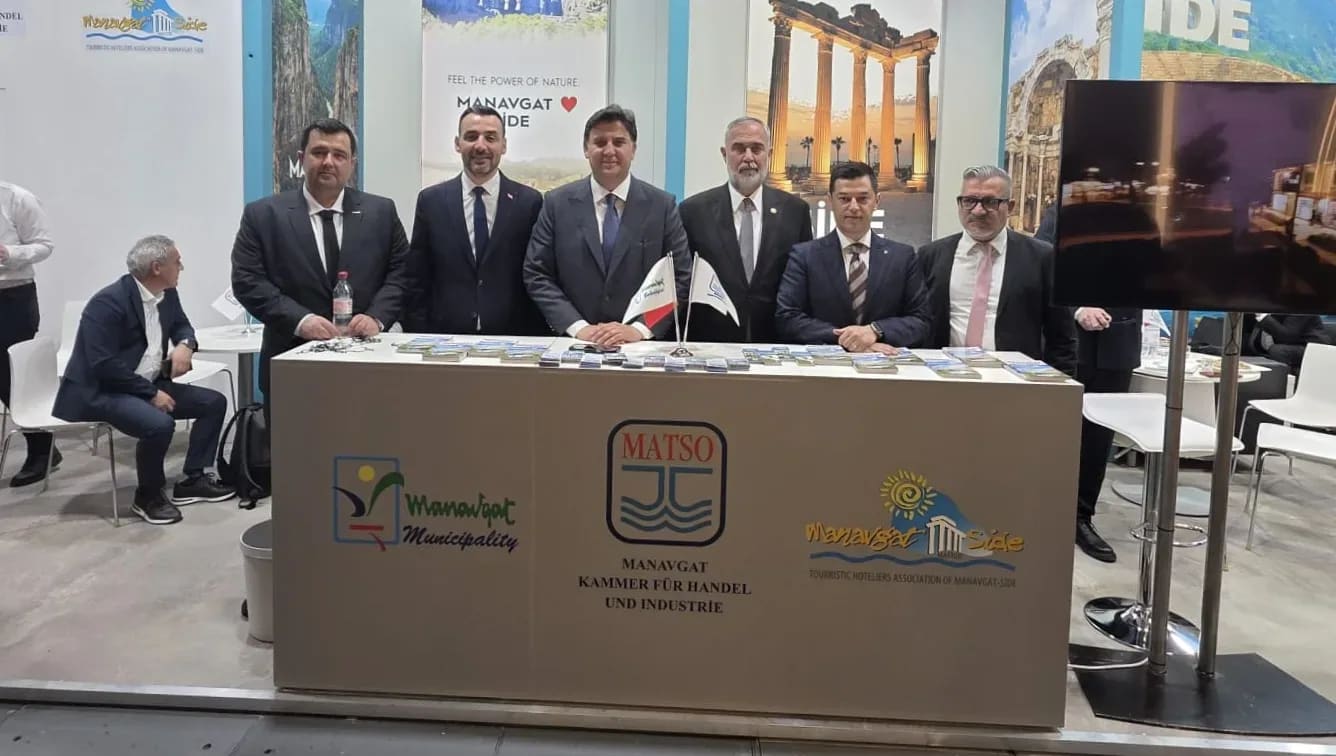 MASTOB, MATSO ve Manavgat Belediyesi, turizm için ITB Berlin'de