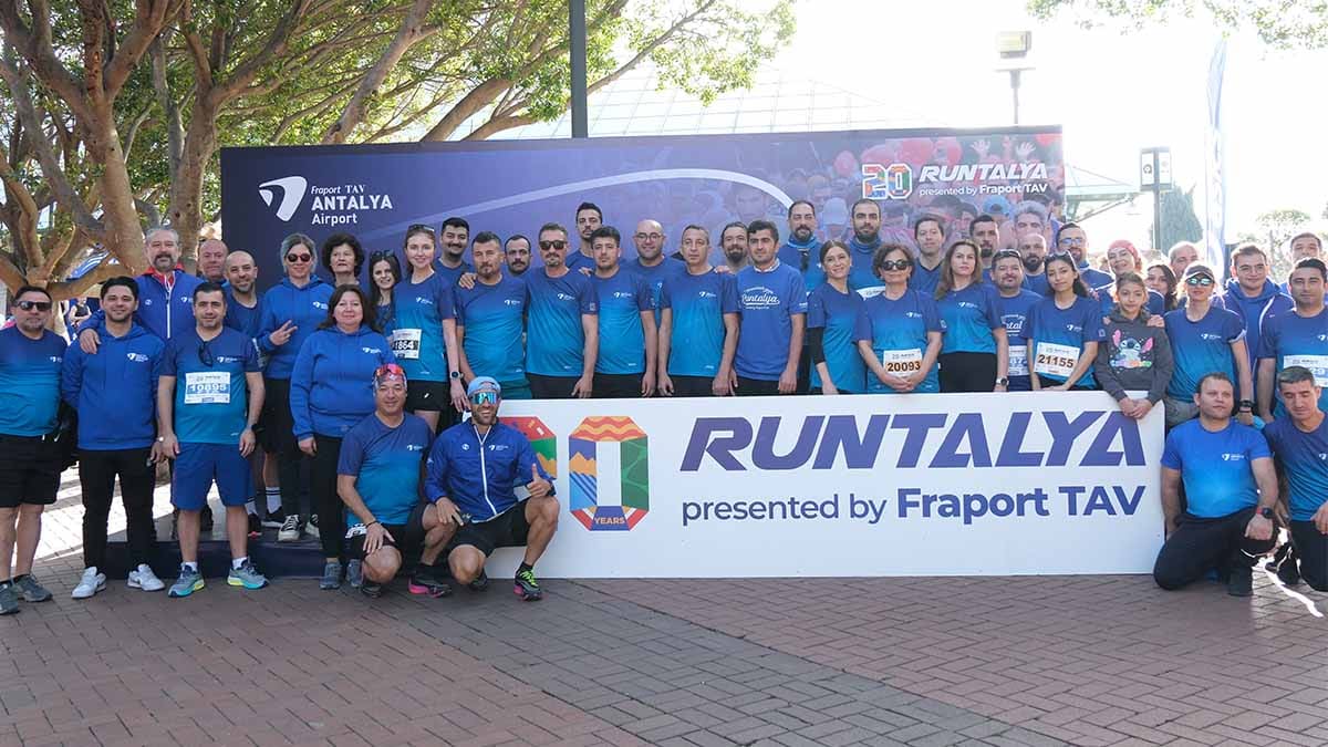 Runtalya Presented by Fraport TAV ile Antalya’da koşu heyecanı yeniden başlıyor