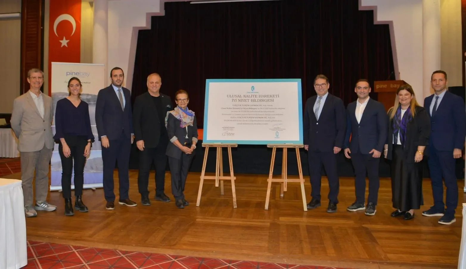 Göçtur Turizm Pine Bay Holiday Resort, Ulusal Kalite Hareketi Programı’na katıldı