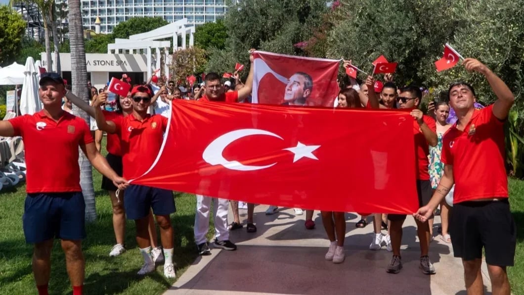 Zafer Bayramı, Baia Lara’da coşkuyla kutlandı