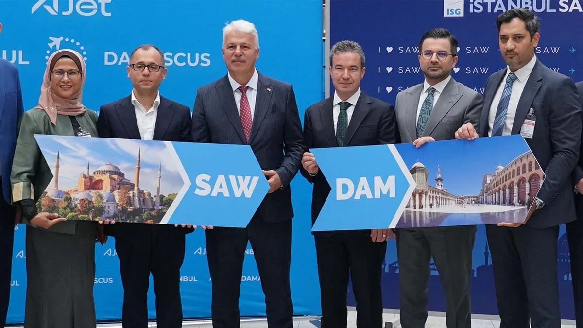 AJet, Suriye’de Şam seferlerine başladı