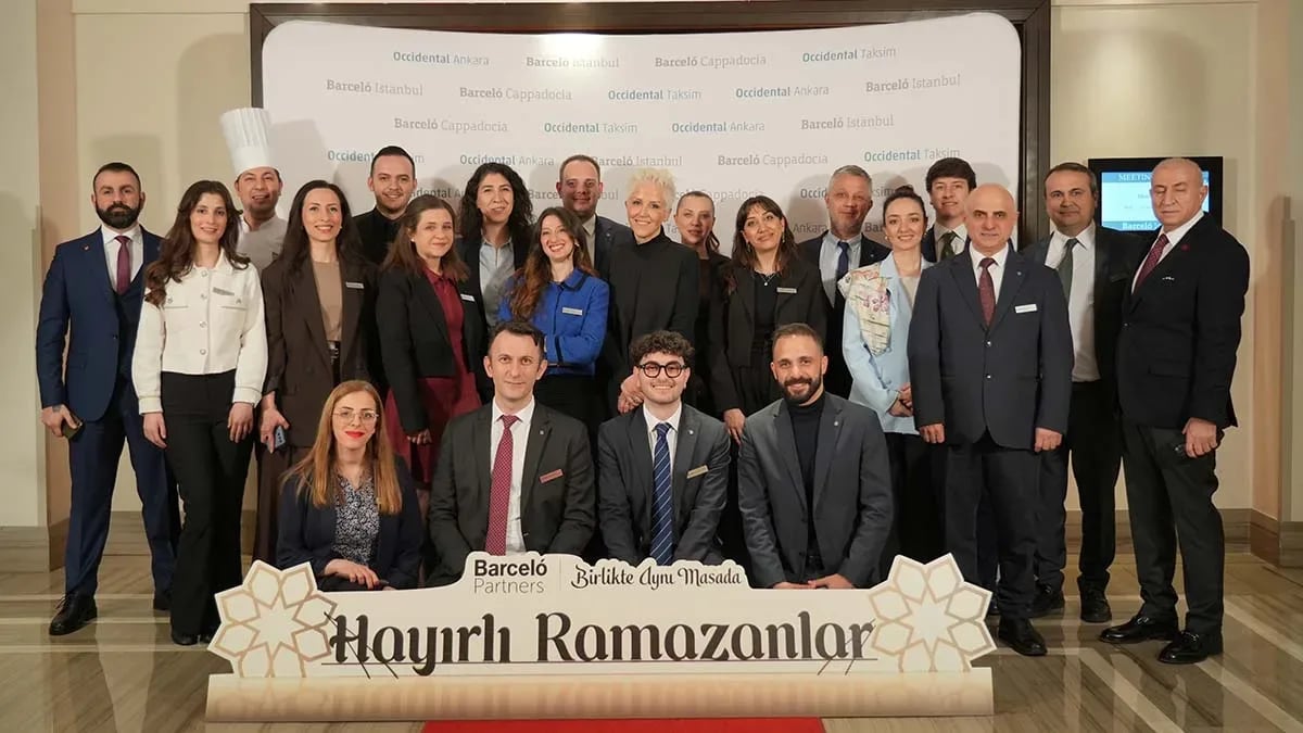 Barceló Hotel Group, seyahat acenteleriyle iftar davetinde bir araya geldi