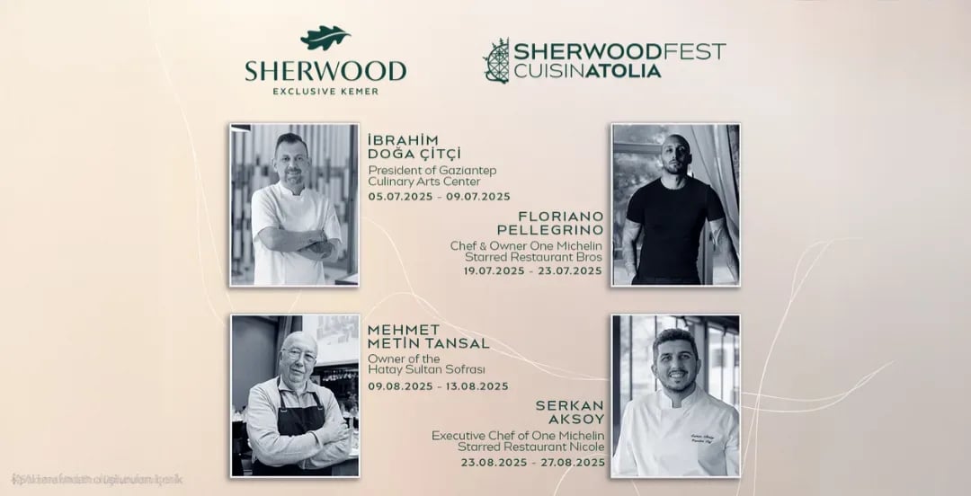 Sherwood Resorts and Hotels, misaferlerine şeflerle dolu bir Yaz yaşatacak