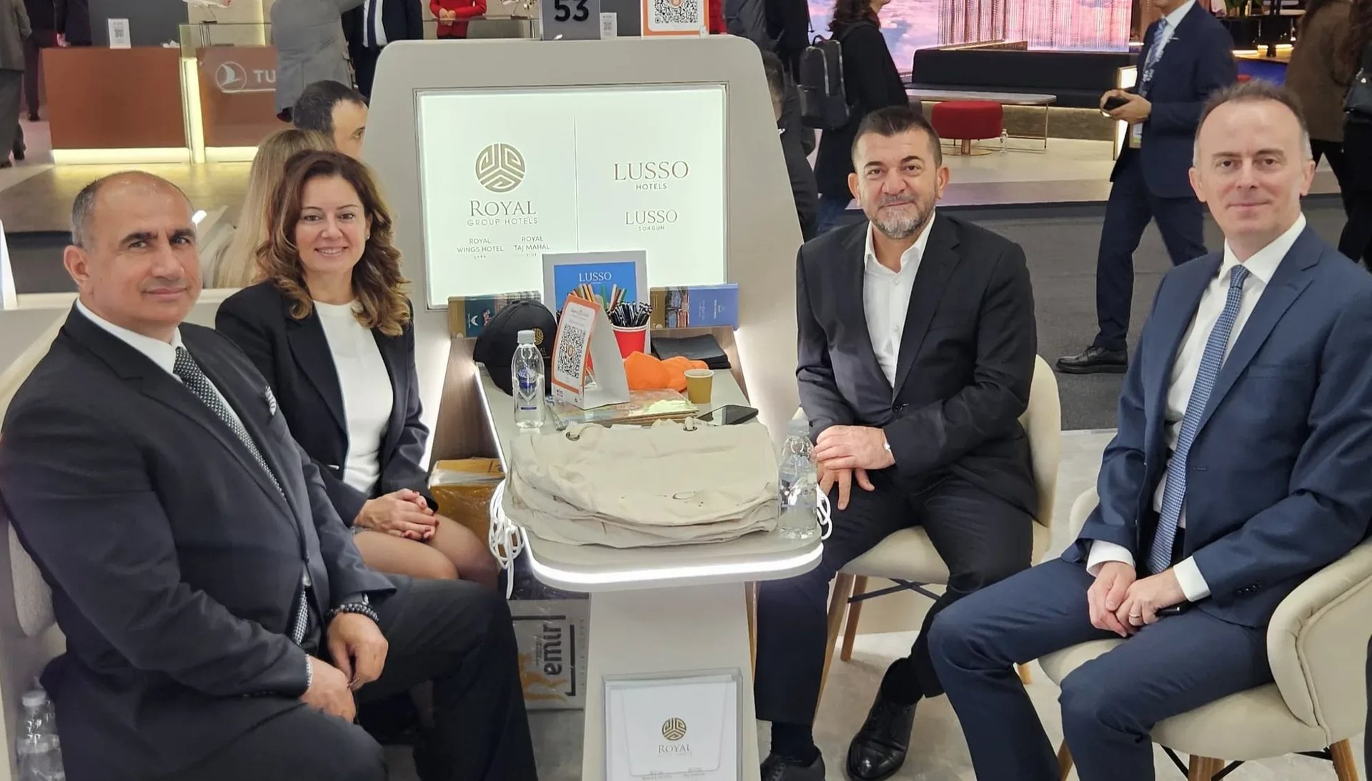 Lusso Hotels ve Royal Group Hotels'e WTM Londra'da büyük ilgi