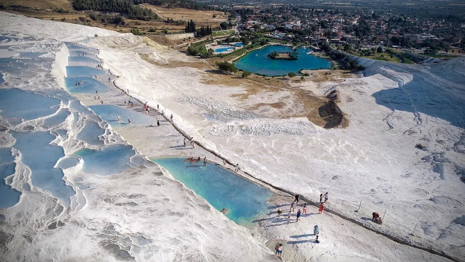 Pamukkale tehdit altında, turizmciler termal su tasarrufu için doğalgaz talep ediyor 