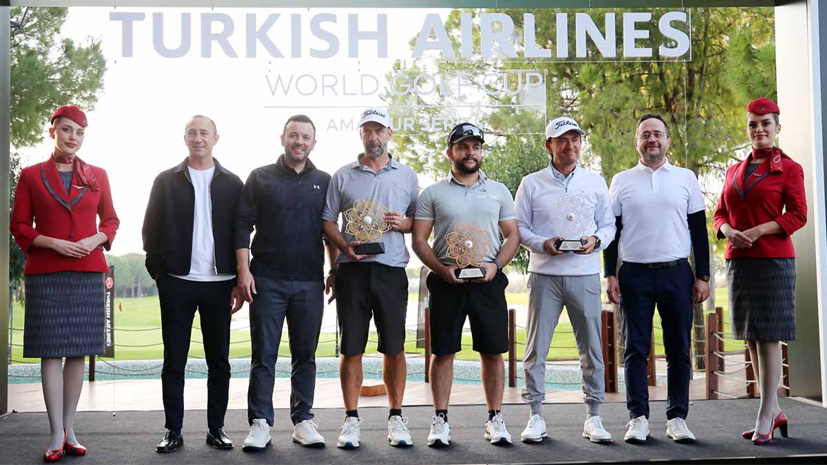 120 golfçü Turkish Airlines World Golf Cup’ın Antalya finalinde yarıştı