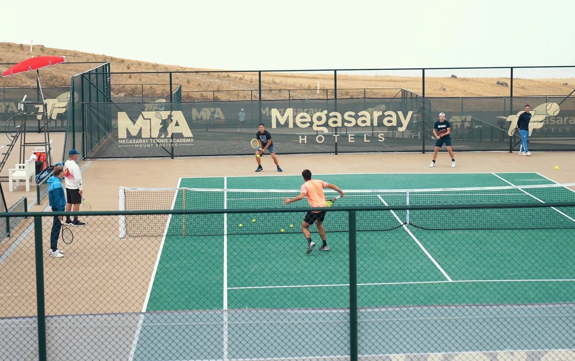 Megasaray Mount Erciyes'te Dünya Tenis Turnuvası heyecanı