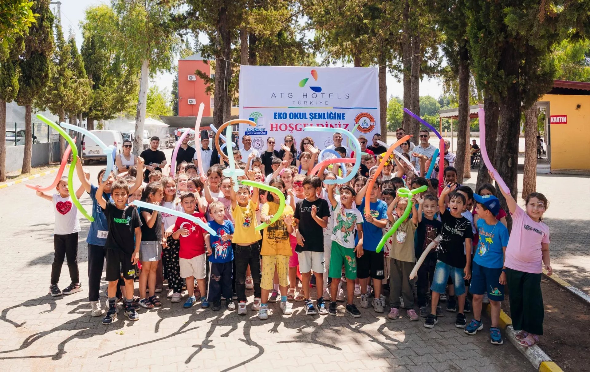 ATG Hotels'ten Antalya'da Eko Okul Şenliği