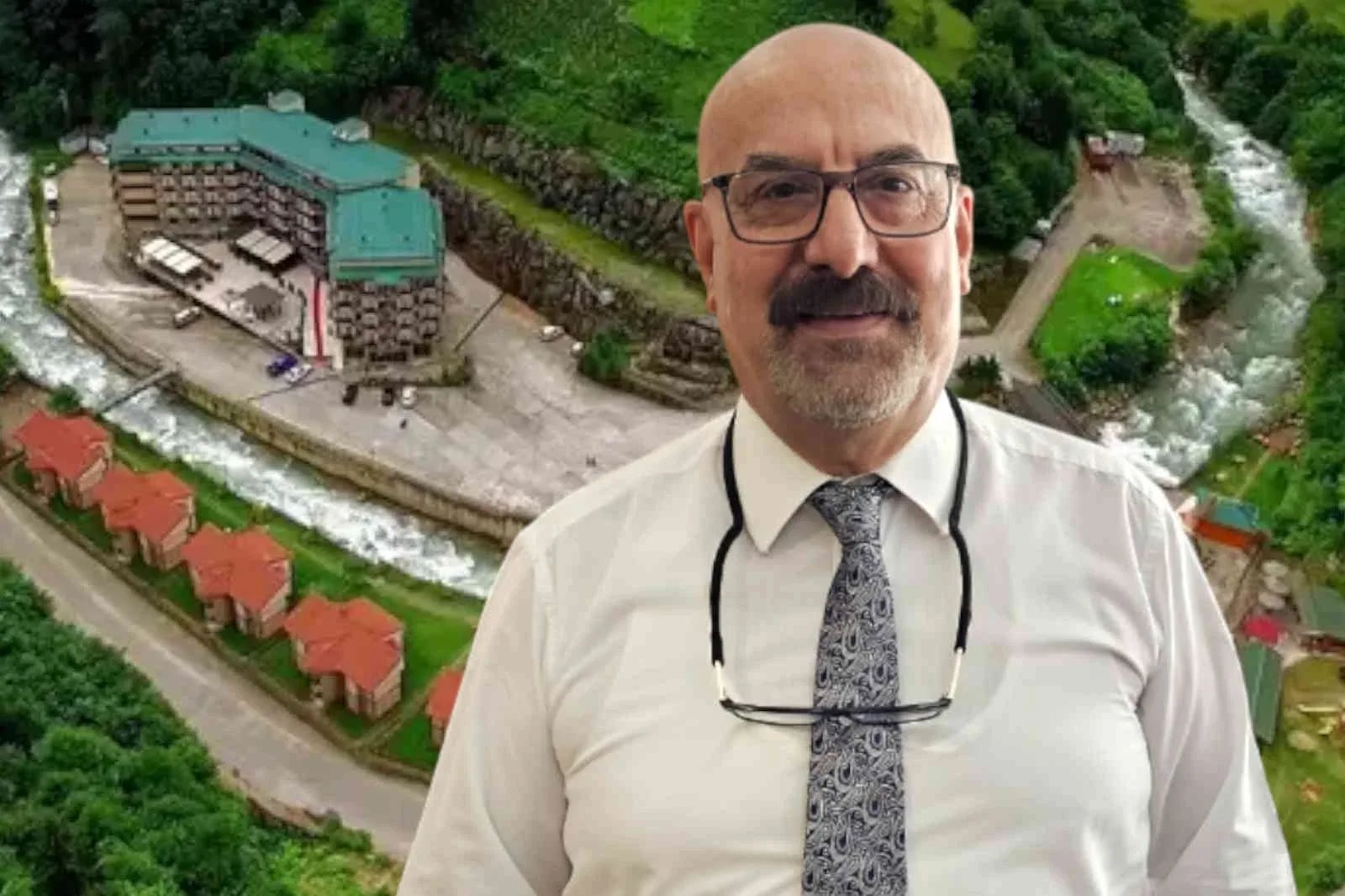 Ortasından nehir geçen otel: Ridos Termal Hotel