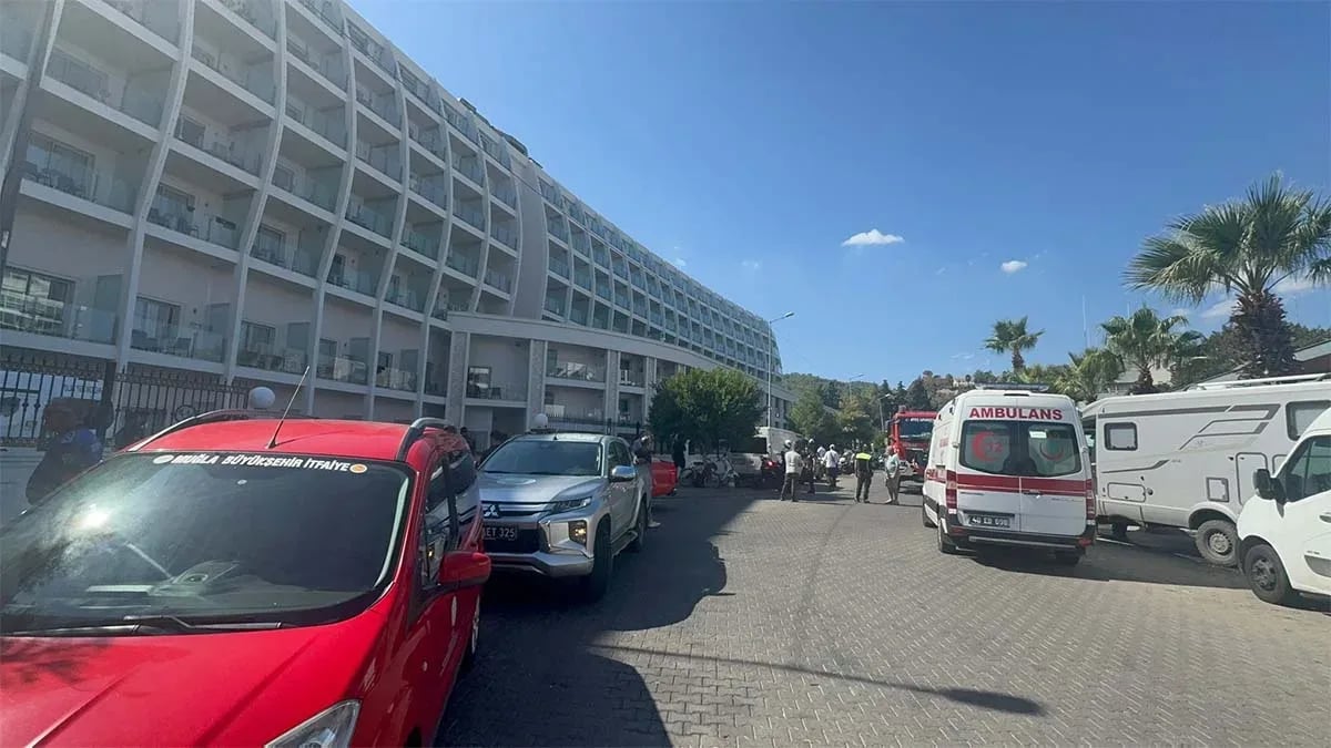 Marmaris’te 5 yıldızlı otelde patlama: 3 yaralı