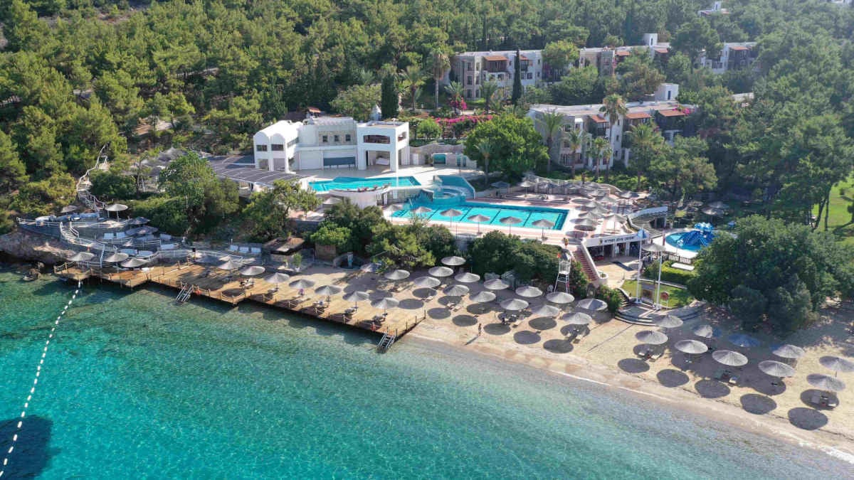 Deniz suyunu arıtan Hapimag Sea Garden Resort Bodrum, su sorunu yaşamıyor
