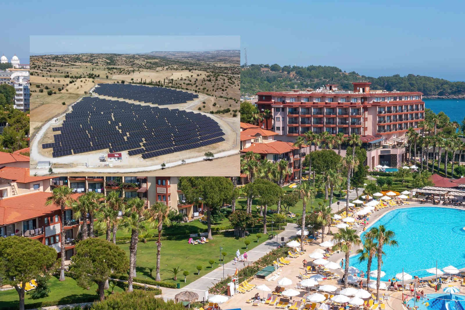 Justiniano Hotels, enerjisini güneşten karşılıyor