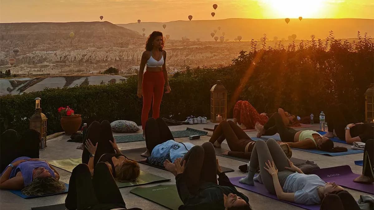 Kapadokya’nın büyüleyici atmosferinde yoga festivali başlıyor