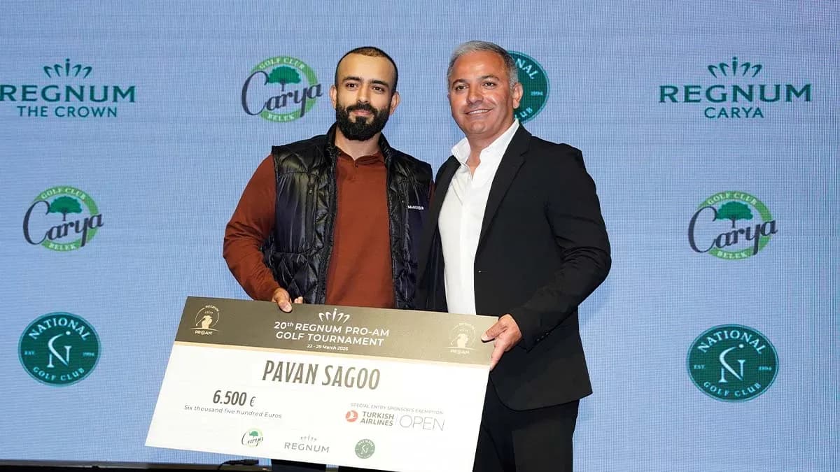 Regnum Pro-Am’de büyük ödülün sahibi Pavan Sagoo oldu