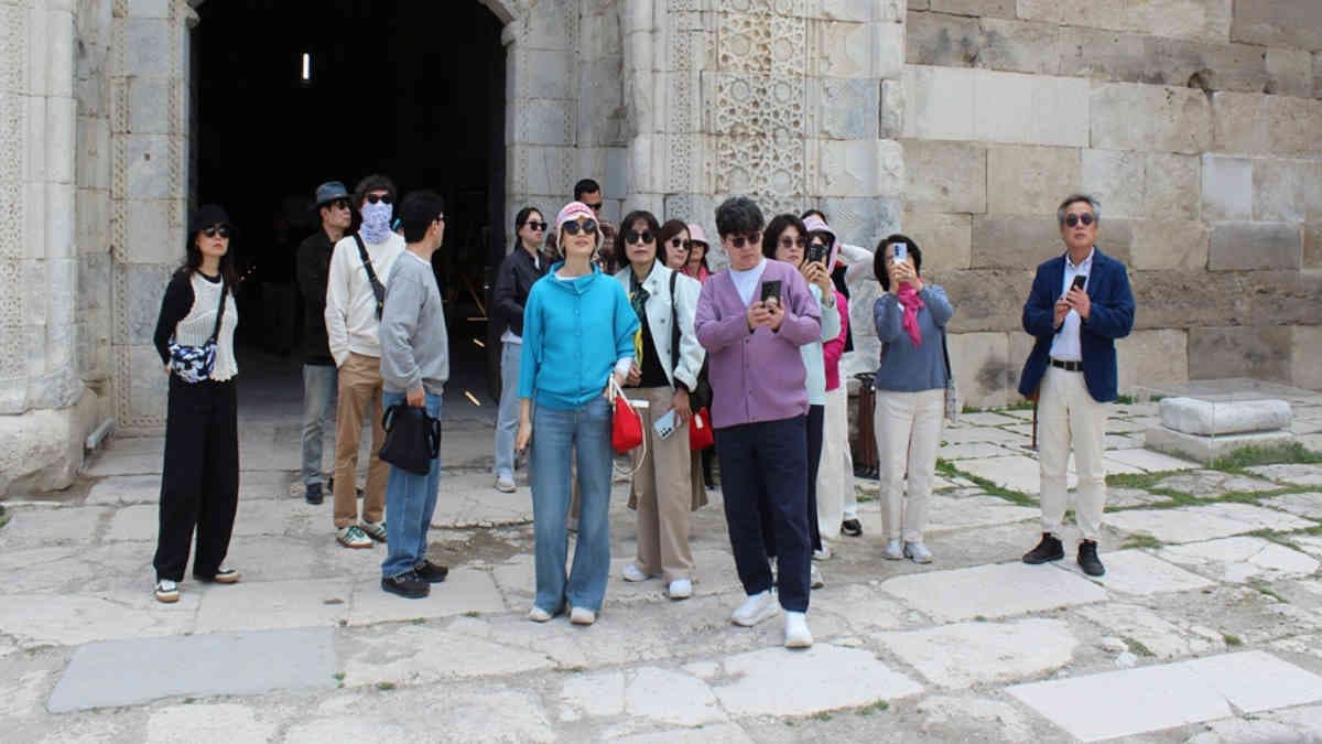 Tarihi kervansaray, Türk dizilerinden etkilenen yabancı turistlerin uğrak noktası oldu