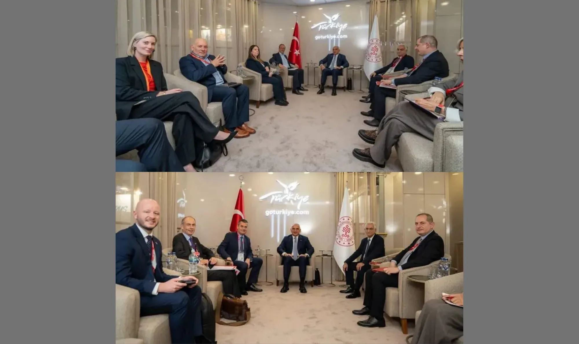Bakan Ersoy, WTM Londra'da EasyJet Holidays, TUI ve Jet2 Holidays ile buluştu