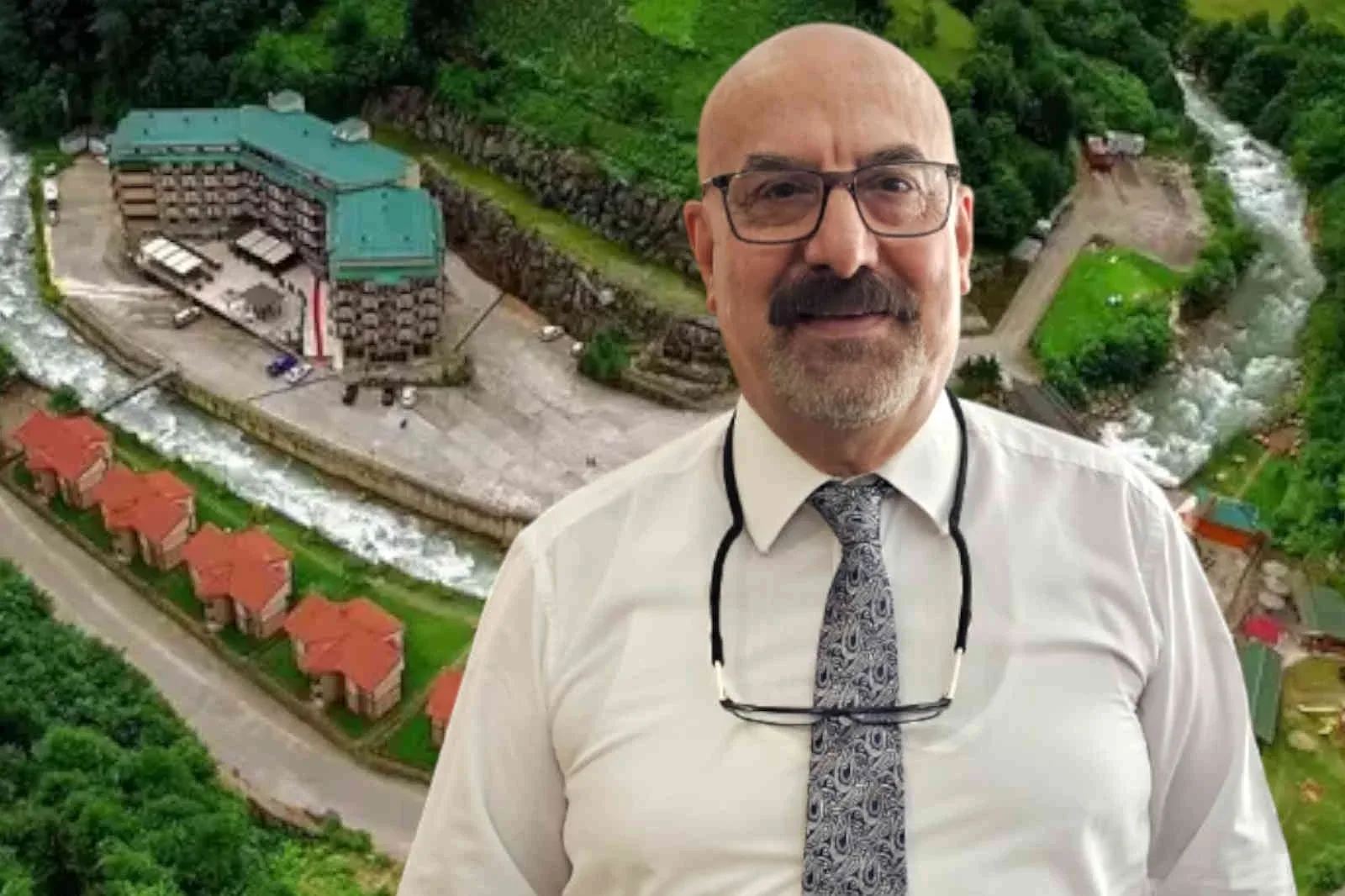 Ortasından nehir geçen otel: Ridos Termal Hotel