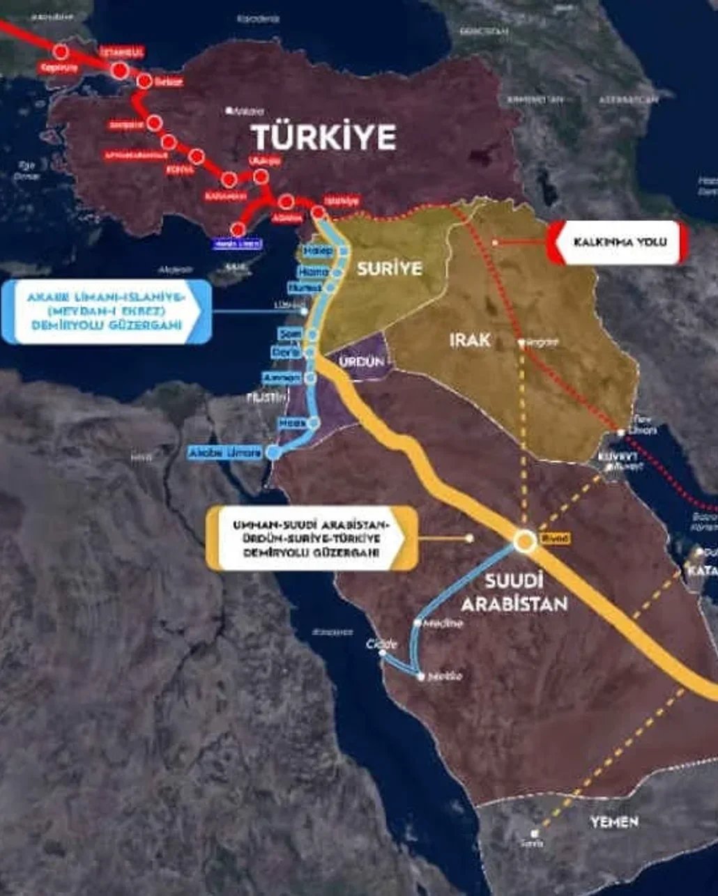 Hicaz Demiryolu yeniden hayat bulacak: Türkiye ve Suudi Arabistan trenle birbirine bağlanacak
