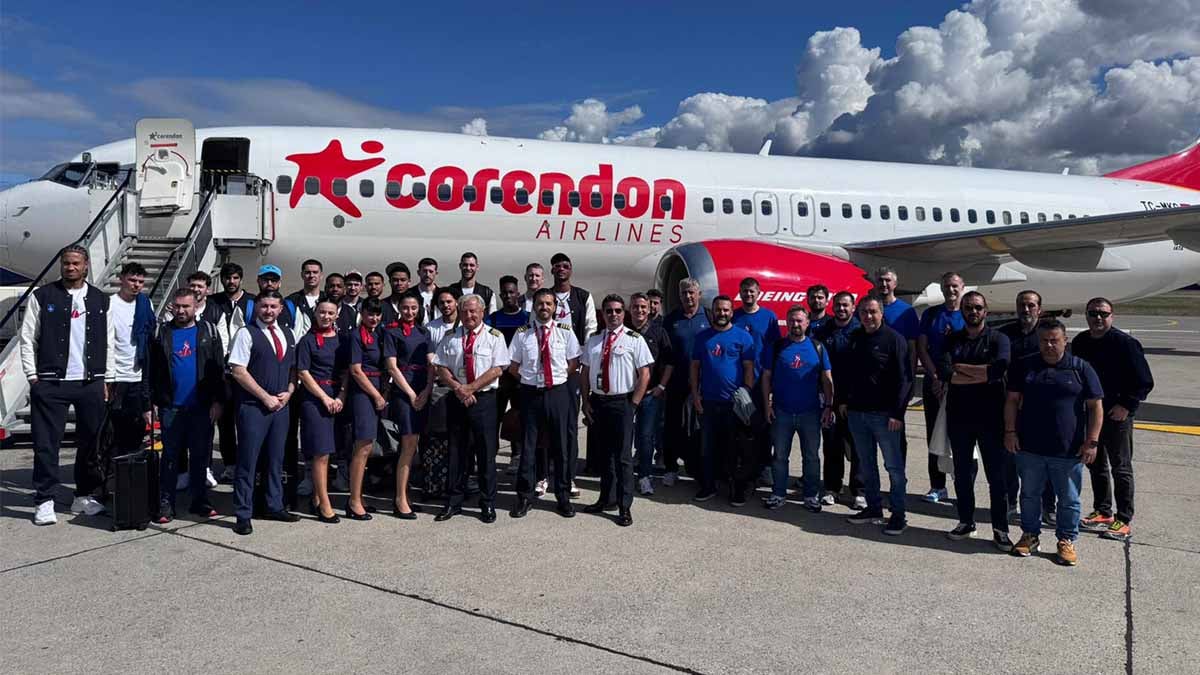 Anadolu Efes, 50. Yılında ilk uçuşunu Corendon Airlines ile gerçekleştirdi