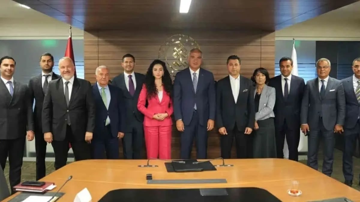 BETUYAB'ın yeni yönetimi, Bakan Ersoy ile bir araya geldi