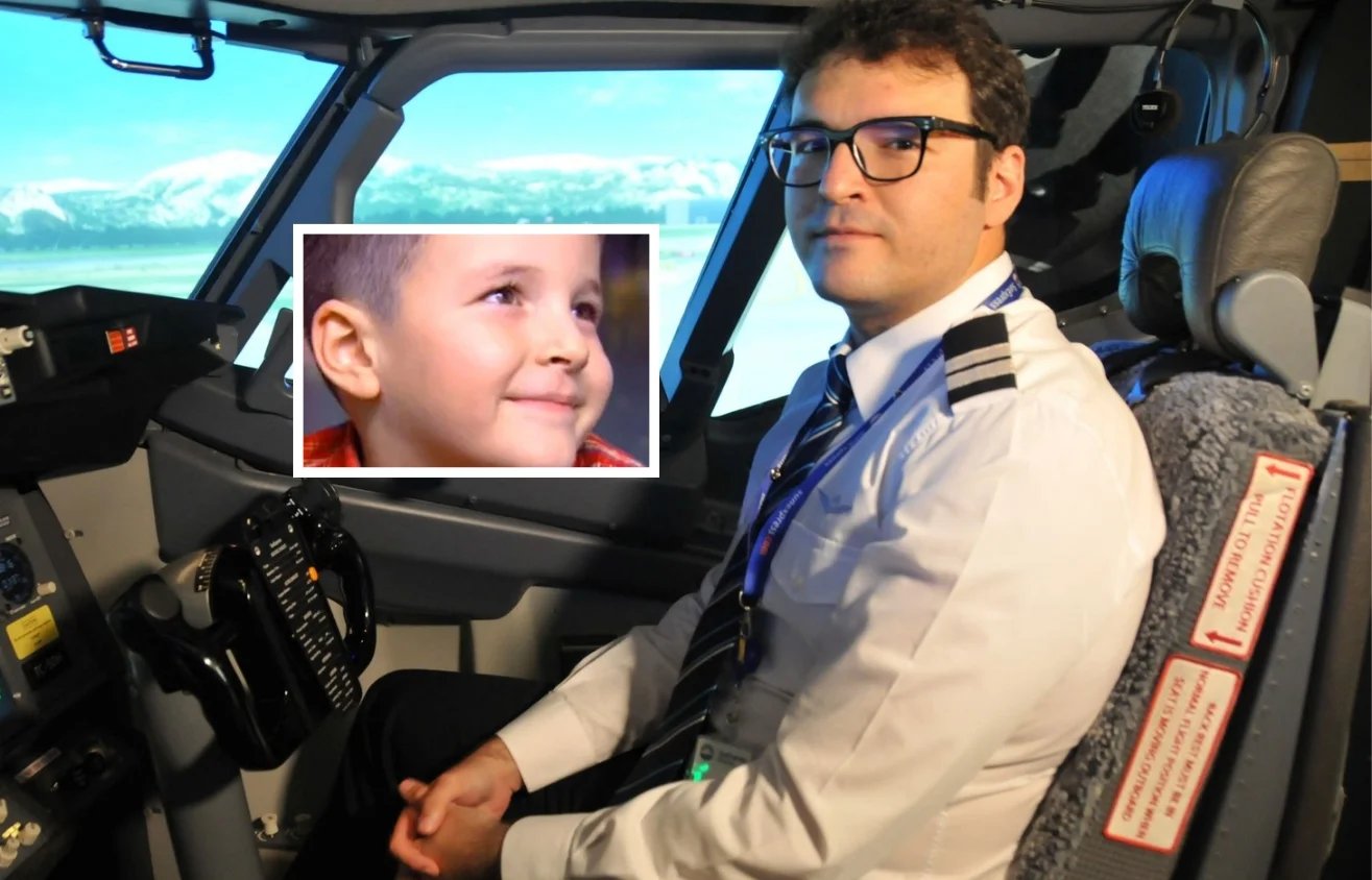 20 yıl önce reklam filminde oynadığı SunExpress'te pilot olacak