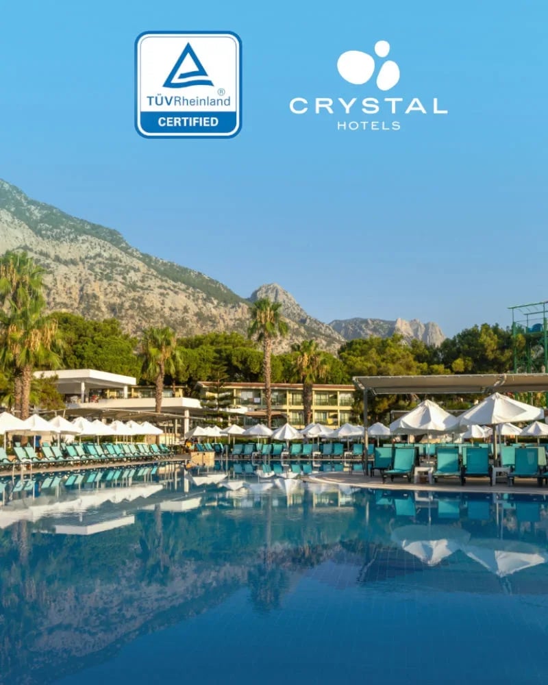 Crystal Hotels’ten Uluslararası standartlarda kalite güvencesi