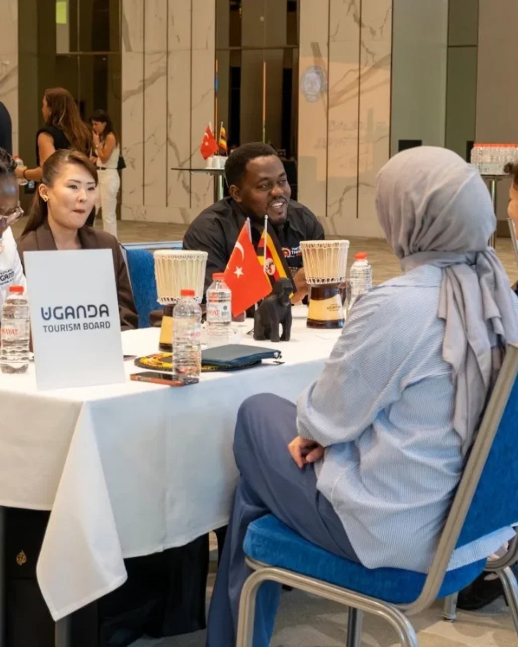 Ugandalı turizmciler, Türkiye'de seyahat acentaları ile buluştu