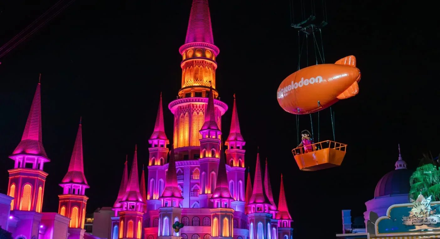 Nickelodeon Blimp, The Land of Legends’ta!