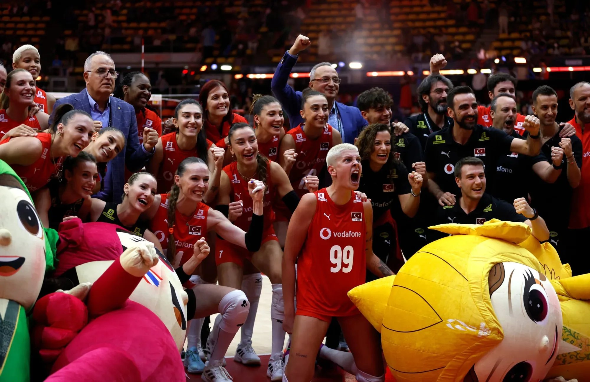 Filenin Sultanları, Dünya Voleybol Şampiyonası'nda finalde