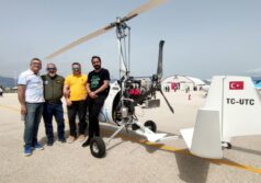 Turistler, Gyrocopter ile  Antalya’yı havadan keşfedecek